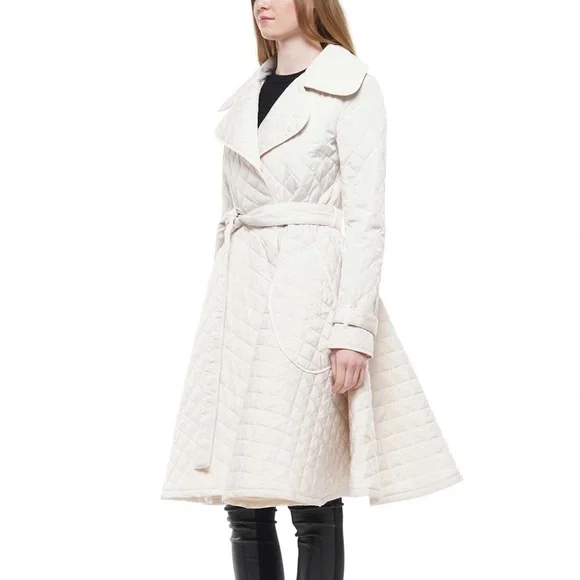 #50 Quilted nylon peplum jacket - Picture 2 of 3